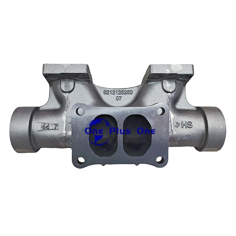 6211-11-5140 Manifold Front SAA6D140E Komatsu Motor Eksoz Manifoltu Ön Taraf İş Makinası Yedek Parça