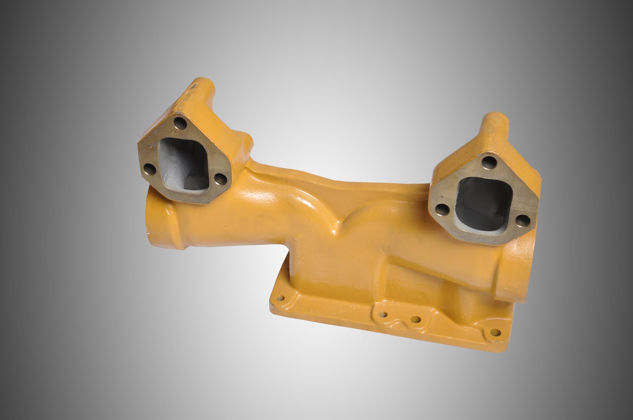 6128-11-5141 Exhaust Manifold KOMATSU SA6D155 Motor Eksoz Manifoldu İş Makinası Yedek Parça