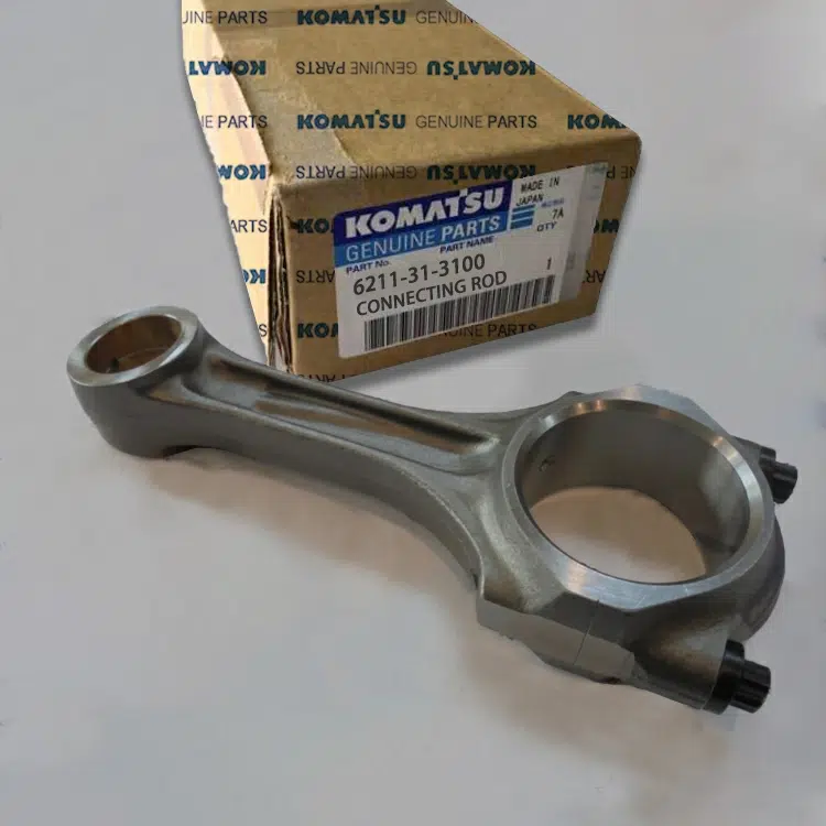6211-31-3100 Connecting Rod SAA6D140E Komatsu Motor Piston Kolu İş Makinası Yedek Parça