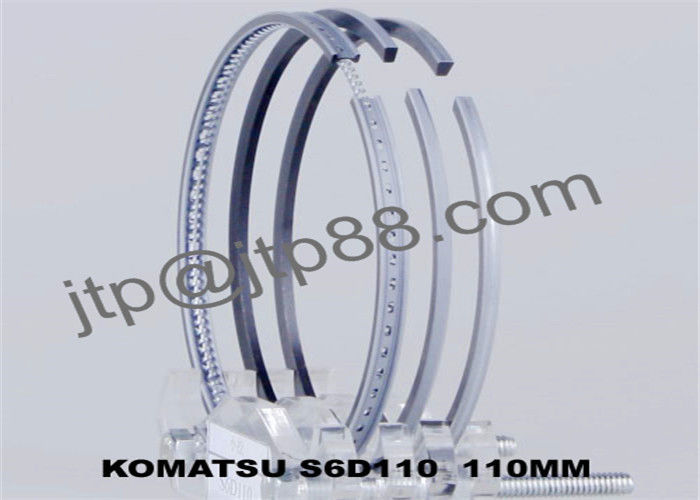 6128-31-2060 Piston Ring KOMATSU S6D155 Motor Segmanı İş Makinası Yedek Parça