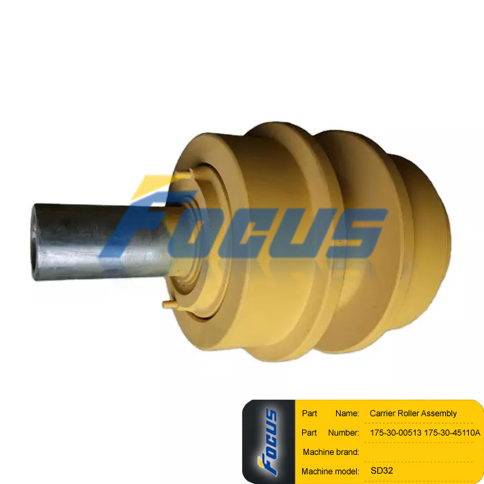 175-30-00513 Carrier Roller KOMATSU D155A-1 D150A-1 D155S-1 Taşıyıcı Makara İş Makinası Yedek Parça