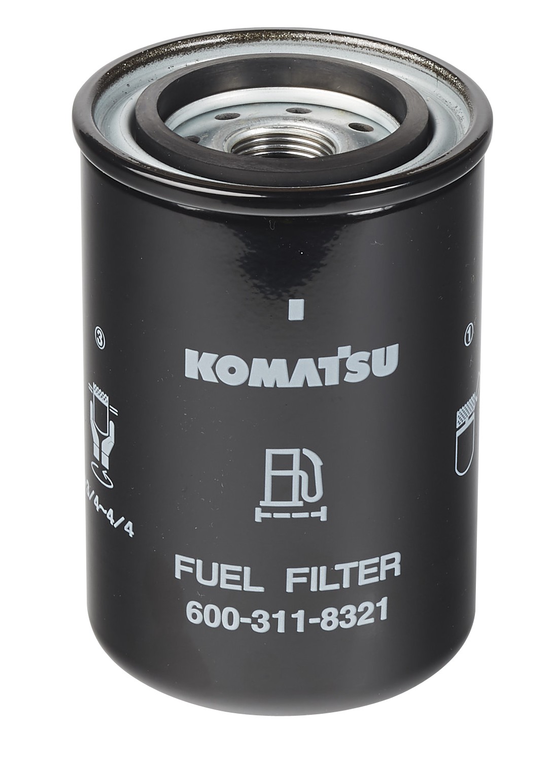 600-311-8321 Cartridge Fuel Filter Komatsu Motor SA6D155 Mazot filitresi İş Makinası Yedek Parça