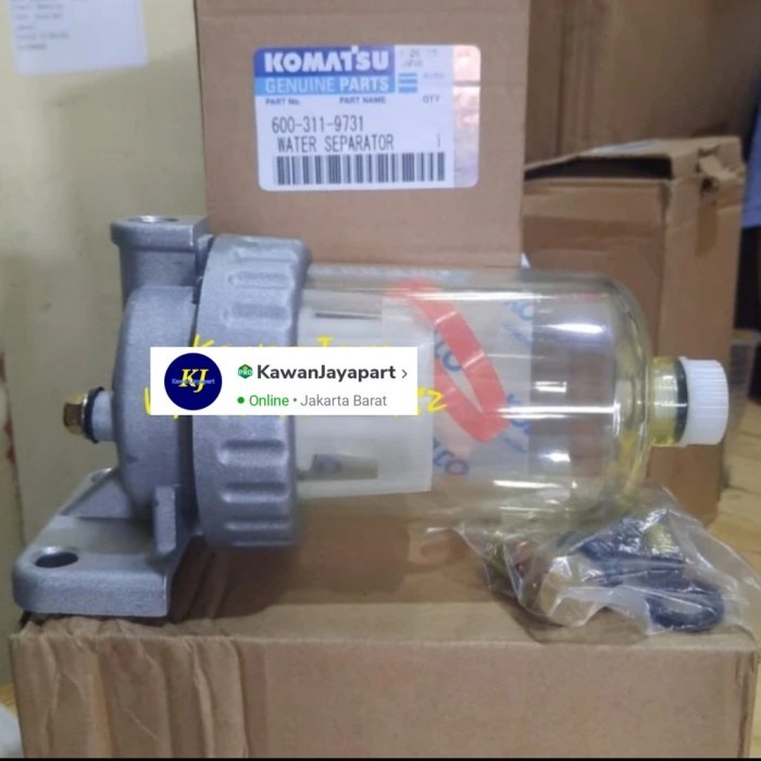 600-311-9731 Water Separator KOMATSU Motor Yakıt Mazot Su Ayırıcı Filitresi İş Makinası Yedek Parça