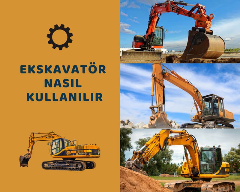 Eskavatör Nedir, Nasıl çalışır ? İş Makinası Yedek Parça
