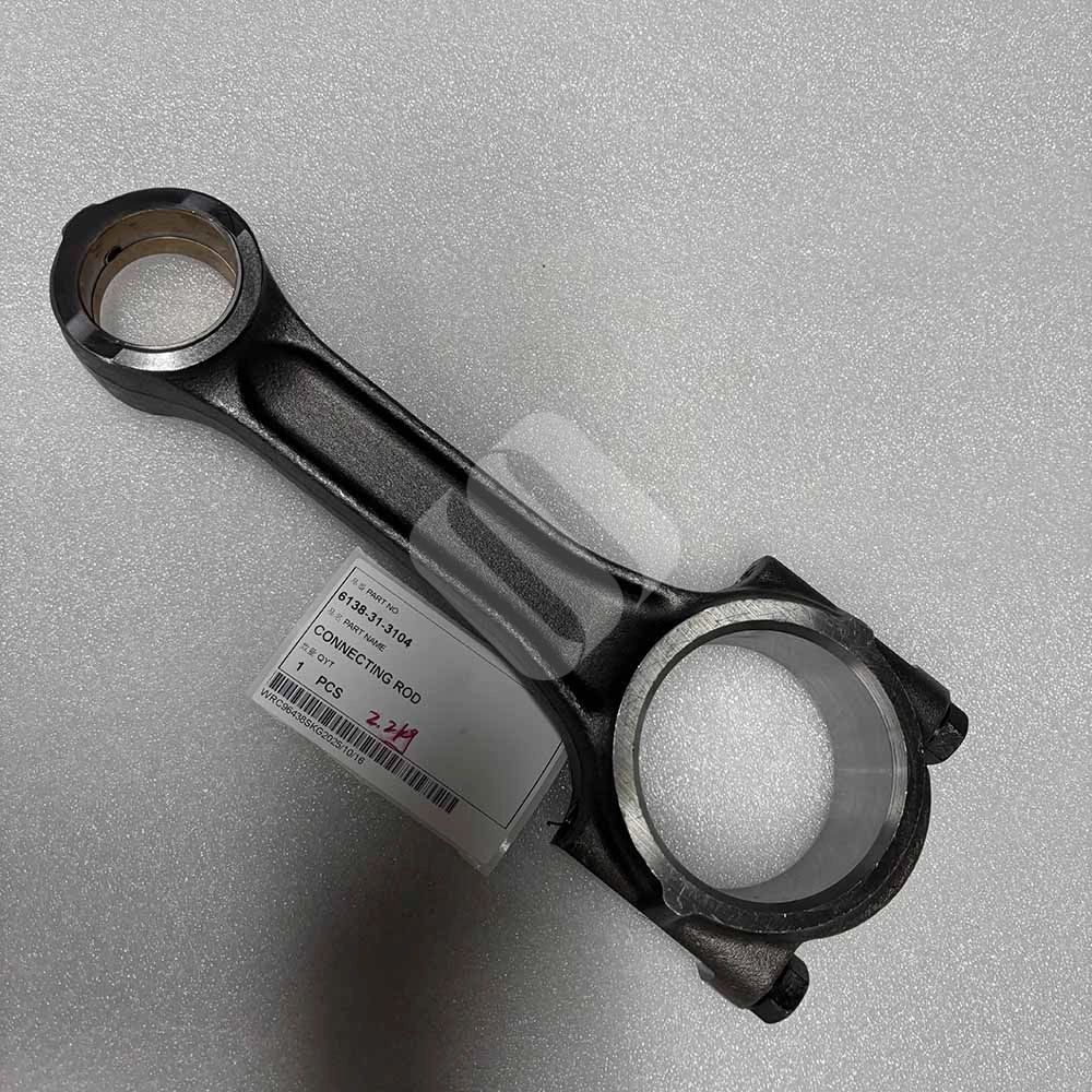 6138-31-3101 Con Rod Piston KOMATSU S6D110 Motor Piston Kolu WA420-1 İş Makinası Yedek Parça