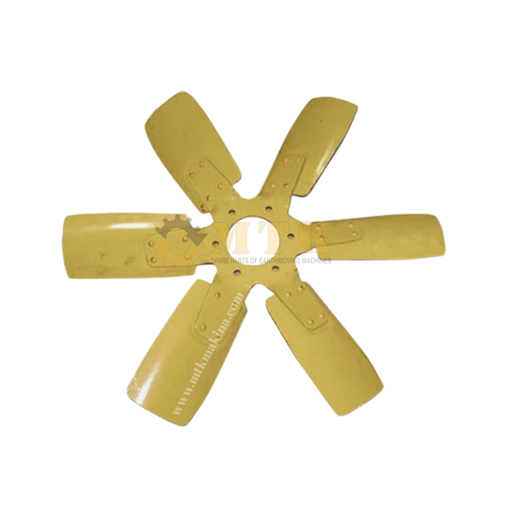 600-633-0800 Cooling Fan Radiator, Radyatör Fan Pervanesi S6D110 Komatsu Motor İş Makinası Yedek Parça