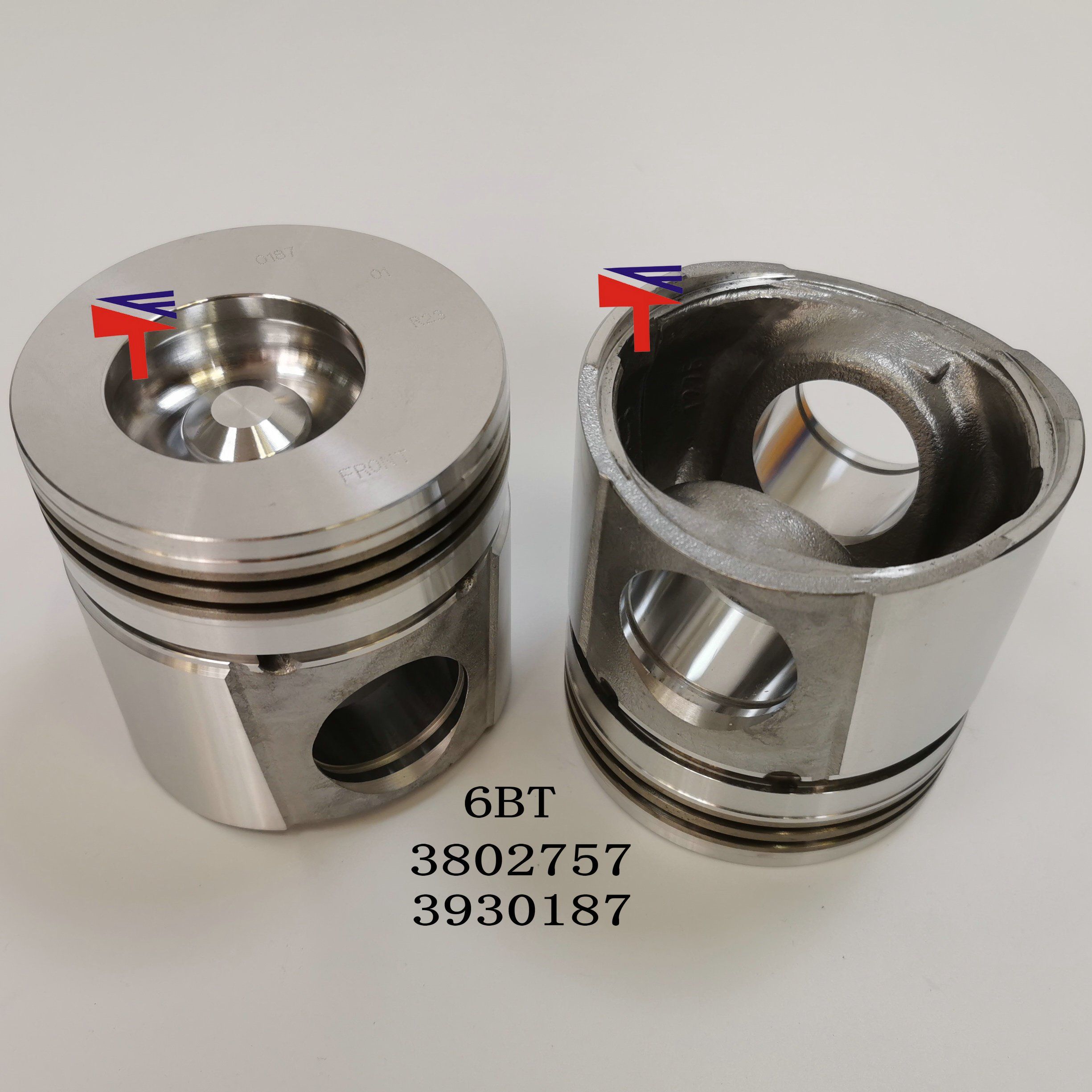 3930187 Piston Engine 6BT5.9 Cummins Motor Pistonu İş Makinası Yedek Parça
