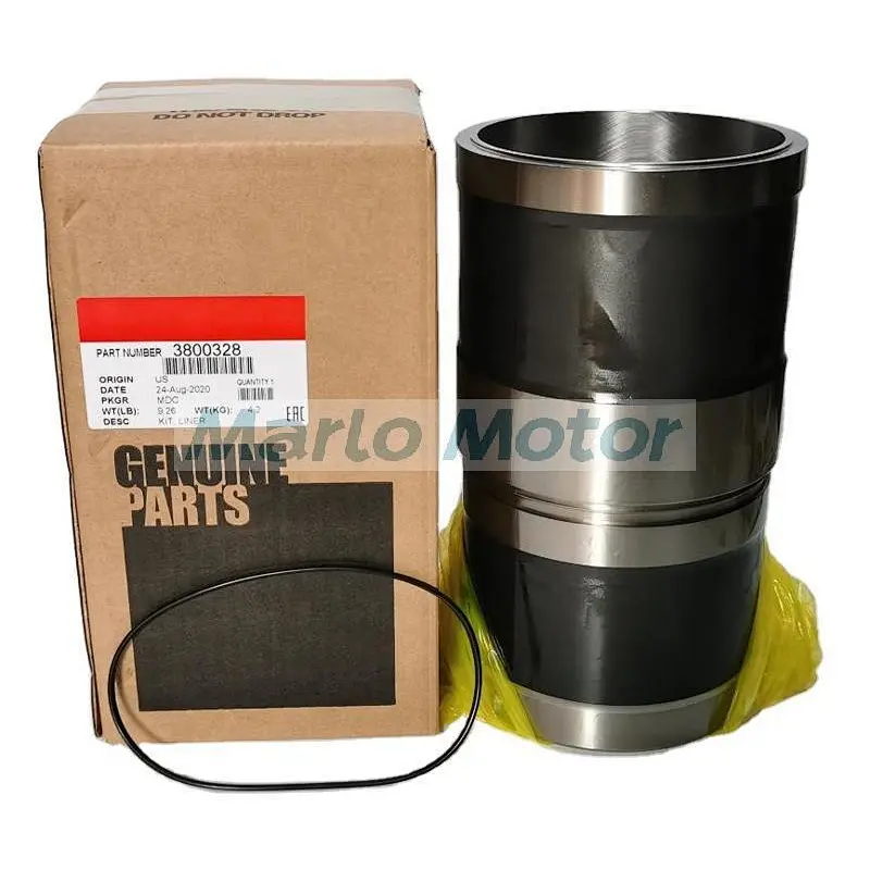 3800328 Kit Liner, Gömlek + Lastiği QSC8.3 Cummins Motor İş Makinası Yedek Parça