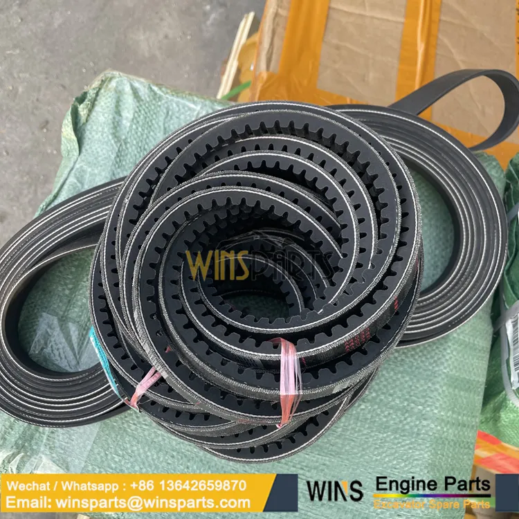 04120-21758 V-Belt Engine, V-Kayış Komatsu Motor İş Makinası Yedek Parça