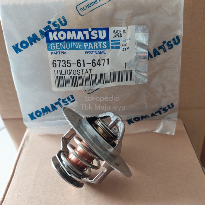 6735-61-6471 Termostad Motor KOMATSU Thermostat Engine İş Makinası Yedek Parça