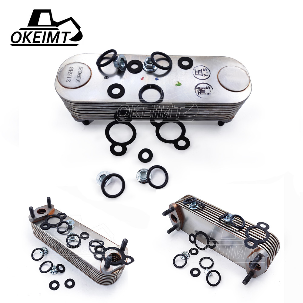 VH15710E0112 Oil Cooller, Motor Yağ Soğutucu HINO J08E Motor İş Makinası Yedek Parça