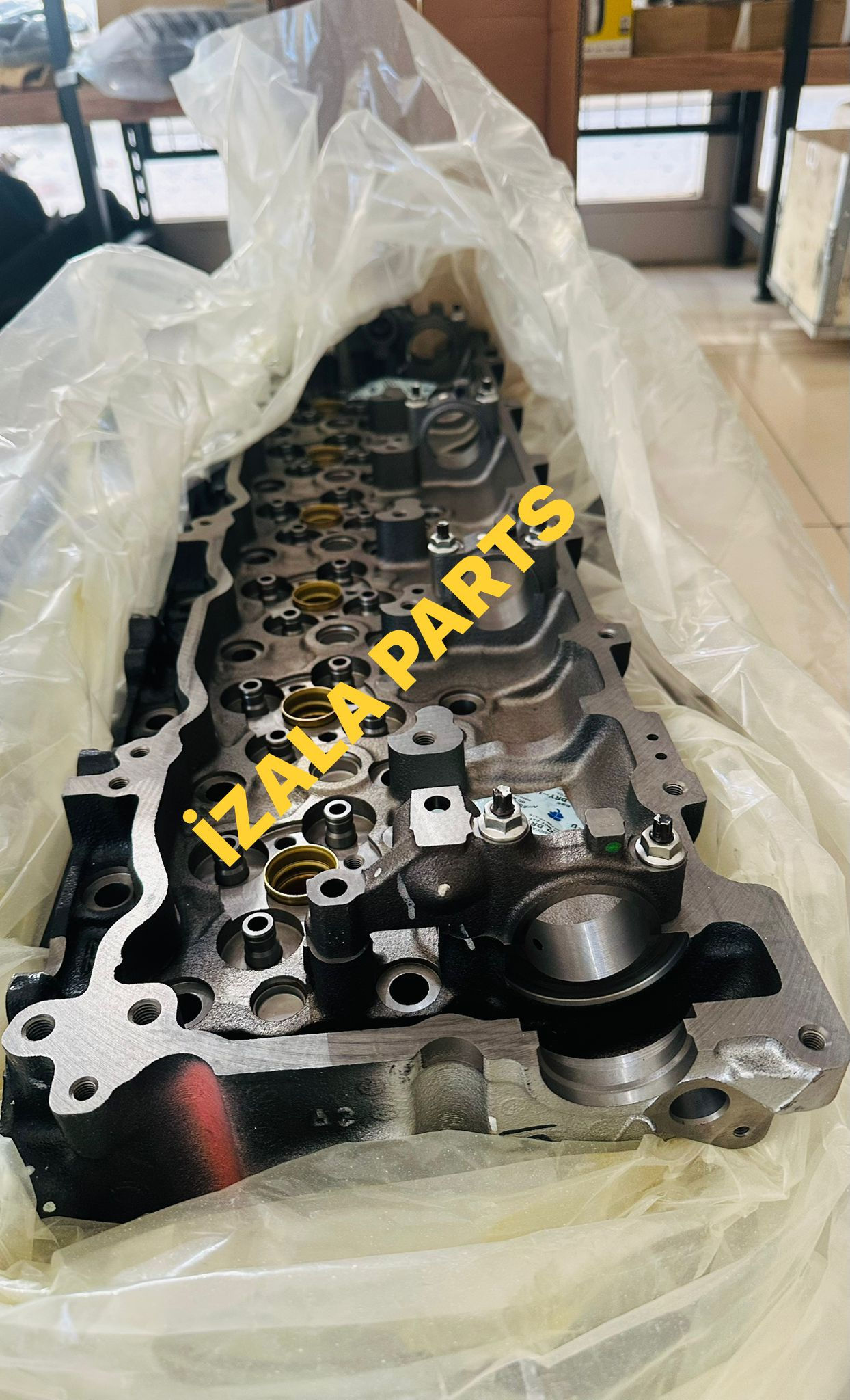 898248200 Silindir Kapağı, 6HK1 Isuzu Motor Cylinder Head Engine İş Makinası Yedek Parça
