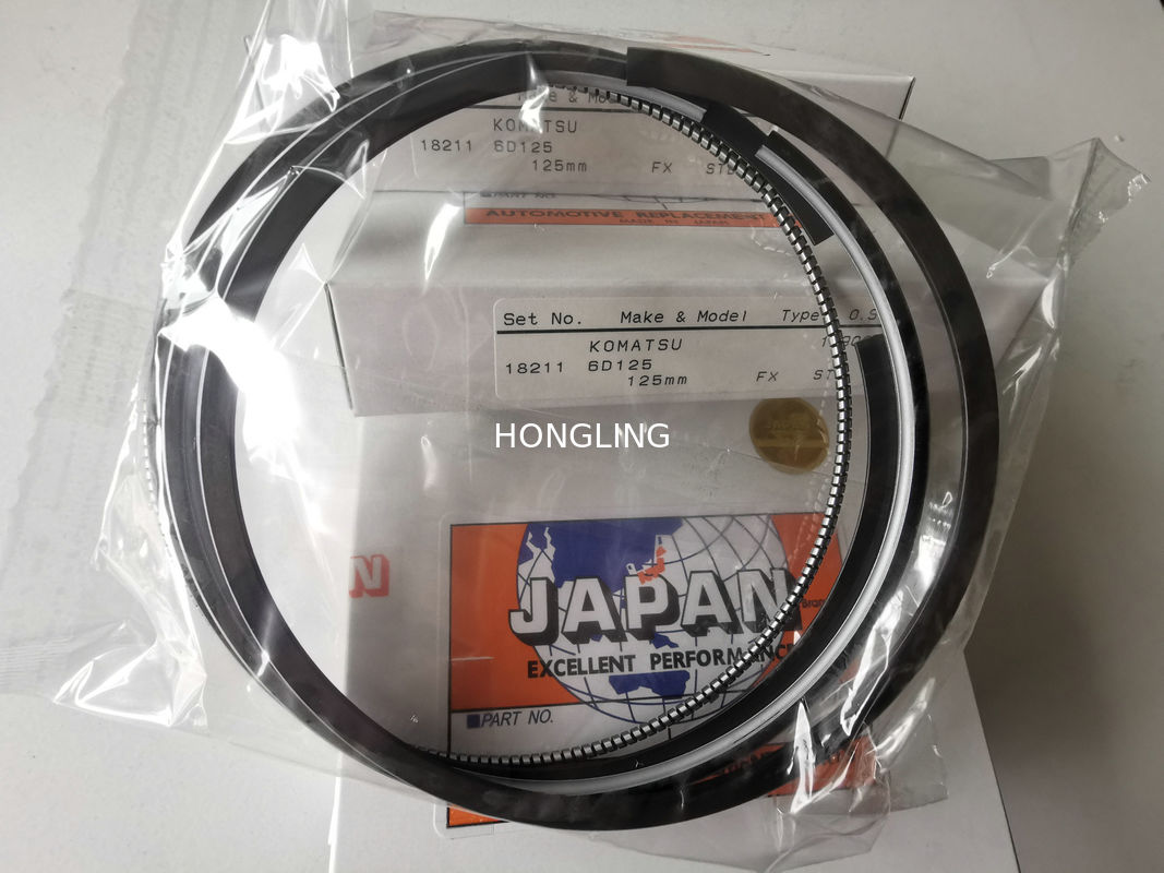 6150-32-2030 Motor Segmanı S6D125E Motor KOMATSU Piston Ring İş Makinası Yedek Parça