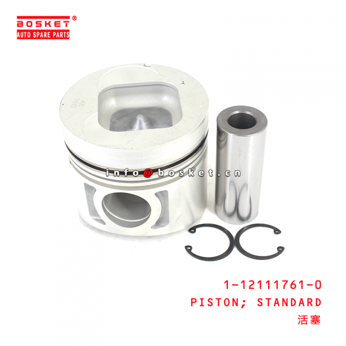 1121117610 Piston Engine 6BG1 ISUZU Motor Pistonu İş Makinası Yedek Parça