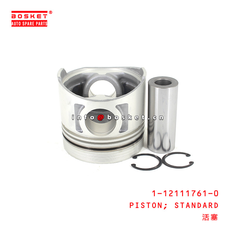 1-12111761-0 Piston Engine 6BG1 ISUZU Motor Pistonu İş Makinası Yedek Parça