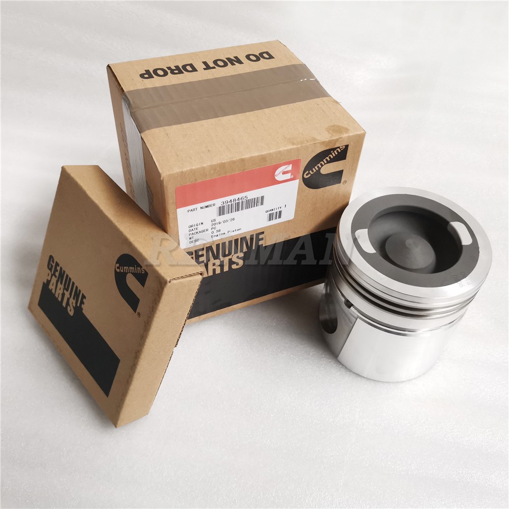 3948465 Piston Kit CUMMINS QSB5.9 Motor Hyundai 290LC-7 Motor Pistonu 3948465 İş Makinası Yedek Parça