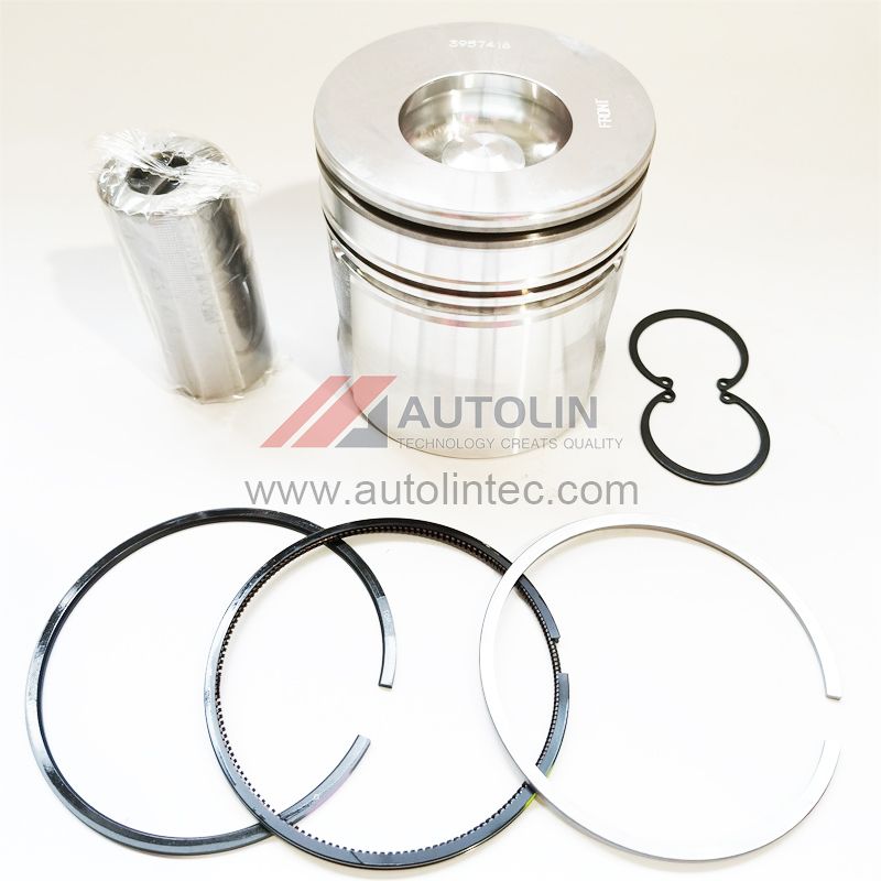 3802929 Piston Kit CUMMINS QSB5.9 Motor Hyundai 290LC-7 Motor Pistonu 3802929 İş Makinası Yedek Parça