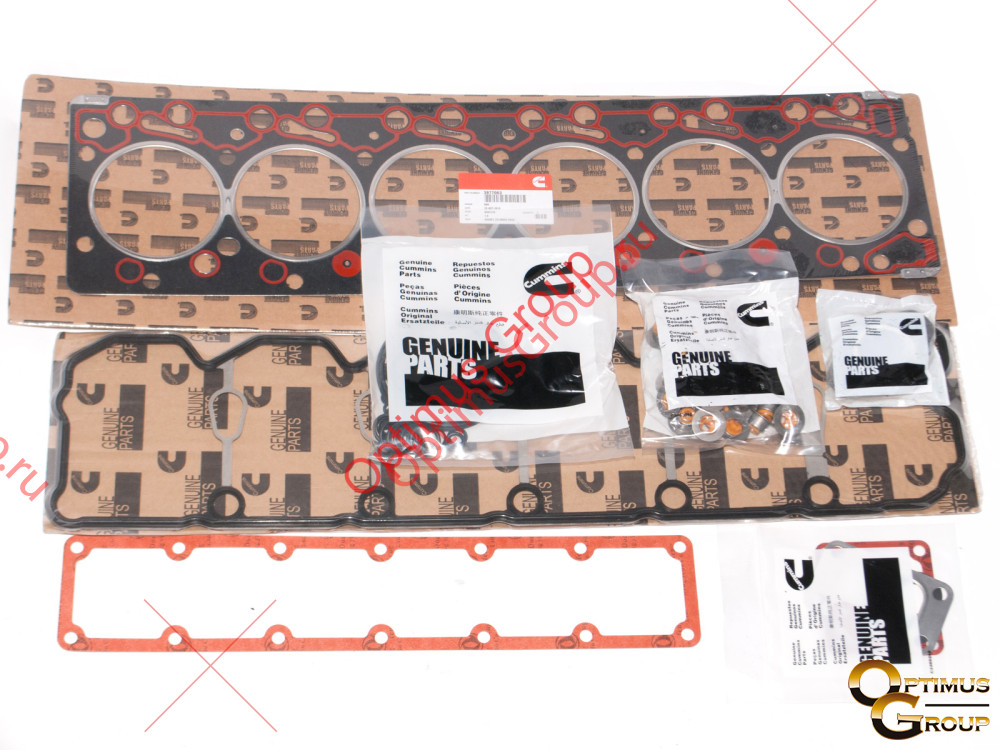 4090037 Üst Takım Conta CUMMINS QSB5.9 Hyundai 290LC-7 Eskavatör 4090037 İş Makinası Yedek Parça