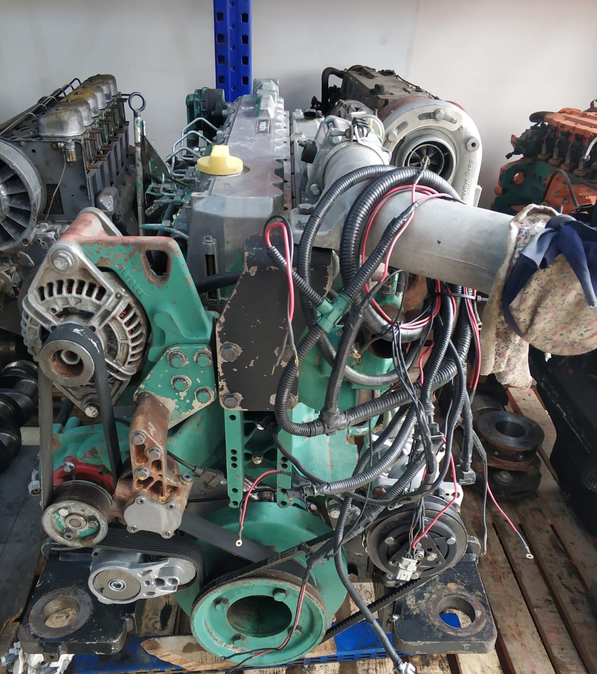 VOLVO D7E LB E3 Motor Yedek Parçaları İş Makinası Yedek Parça