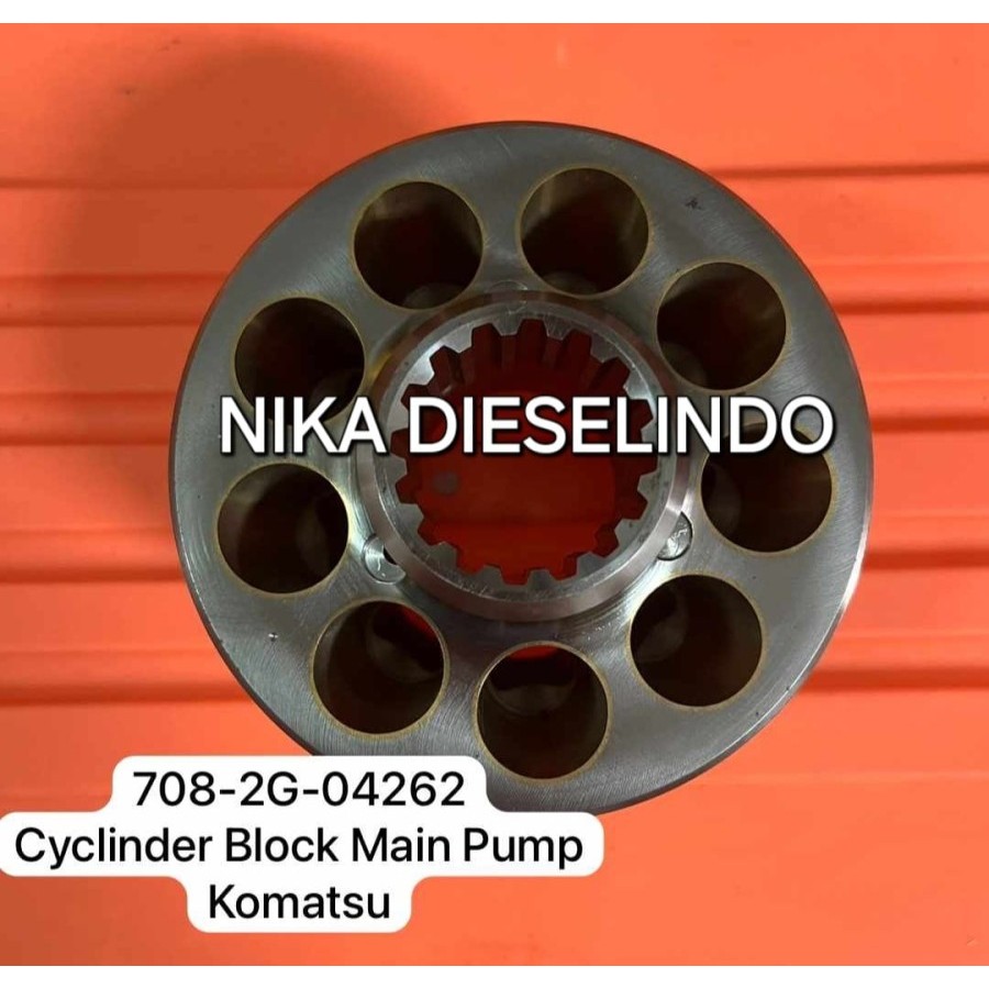 708-2G-04262 Hidrolik Pompa Bloğu KOMATSU Cylinder Block Hydraulic Pump İş Makinası Yedek Parça