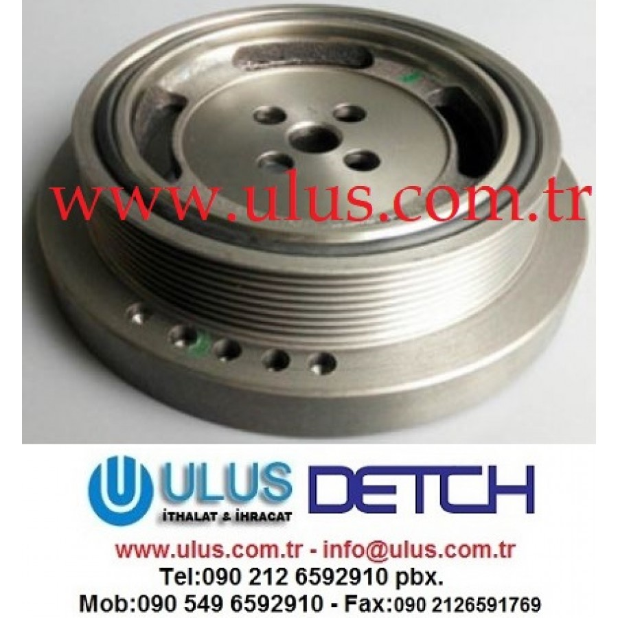 3918999 Damper Crankshaft CUMMINS 5.9 Engine, Krank Titreşim Damperi İş Makinası Yedek Parça