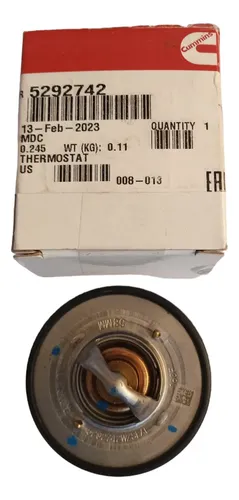 5292742 Thermostat Engine CUMMINS Motor Termostadı İş Makinası Yedek Parça