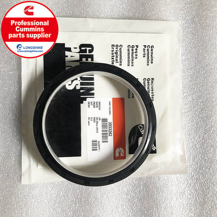 3933262 Arka Krank Keçesi CUMMINS Motor Seal Cranshaft Rear İş Makinası Yedek Parça