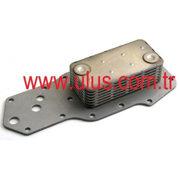 3918293 Motor Yağ Soğutucu Radyatörü 6BT5.9 Cummins Core Oil Cooler İş Makinası Yedek Parça