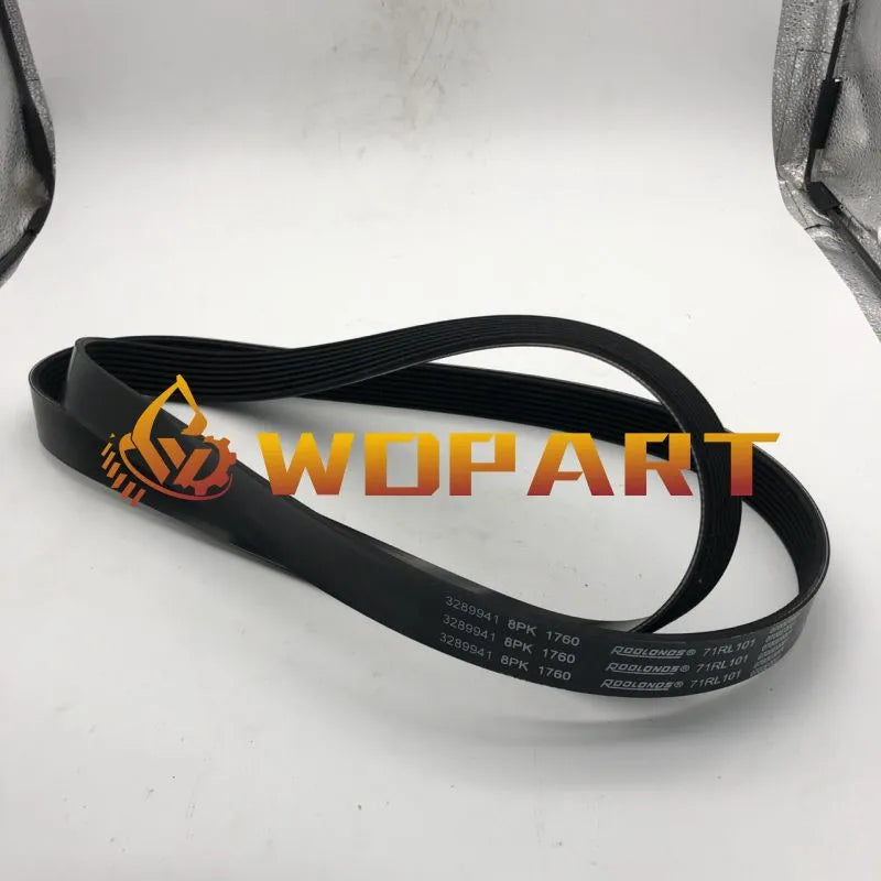 3926856 V-Belt Engine QSB5.9 Cummins Motor V-kayışı İş Makinası Yedek Parça