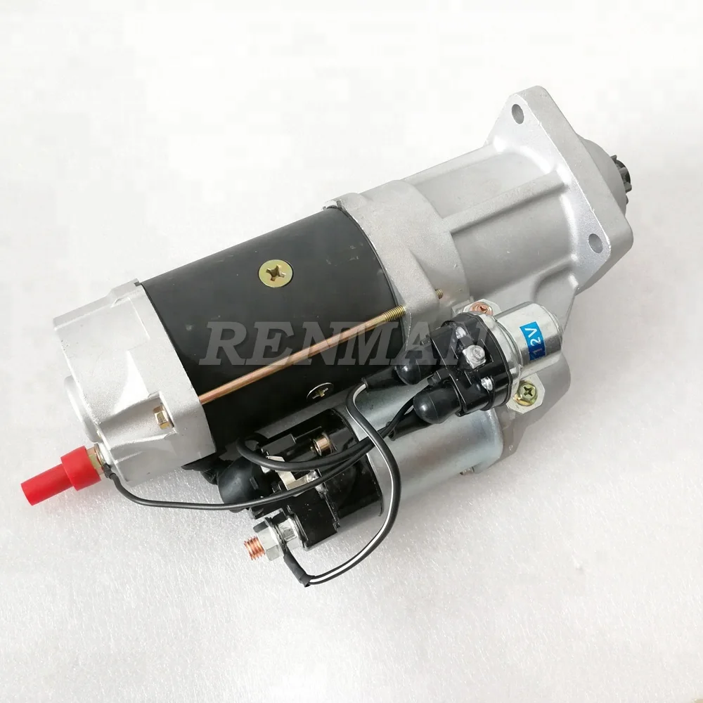 3864298 Starting Motor CUMMINS QSB6.7 Motor Marş Dinamosu İş Makinası Yedek Parça