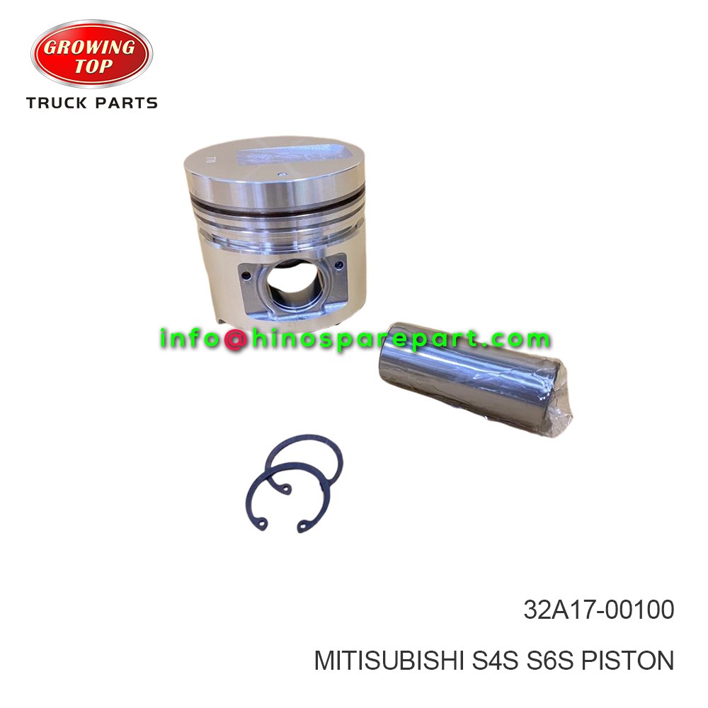 32A17-00100 Piston Engine MITSUBISHI S6D Motor Pistonu İş Makinası Yedek Parça