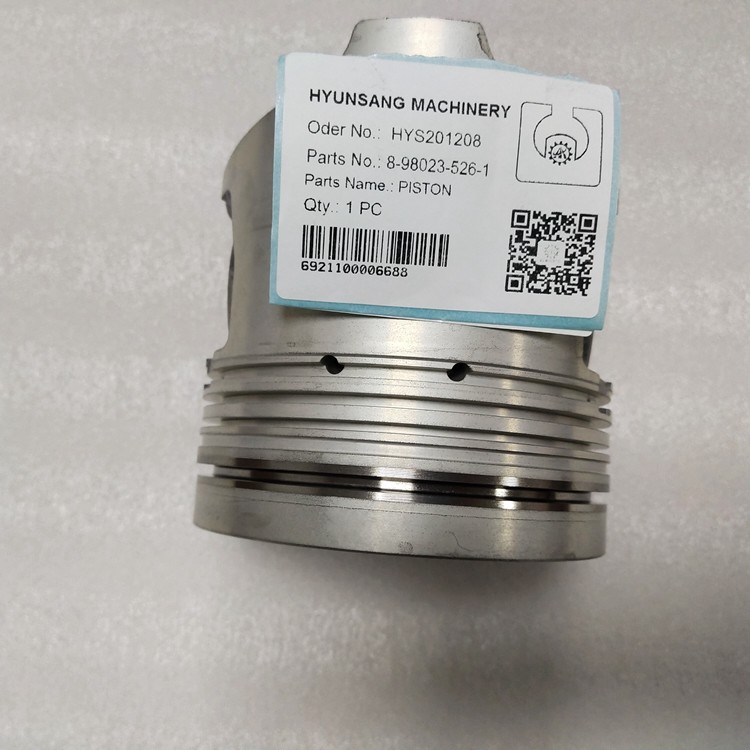 8-98023-526-1 Piston ISUZU Motor 4HK1, 6HK1 İş Makinası Yedek Parça