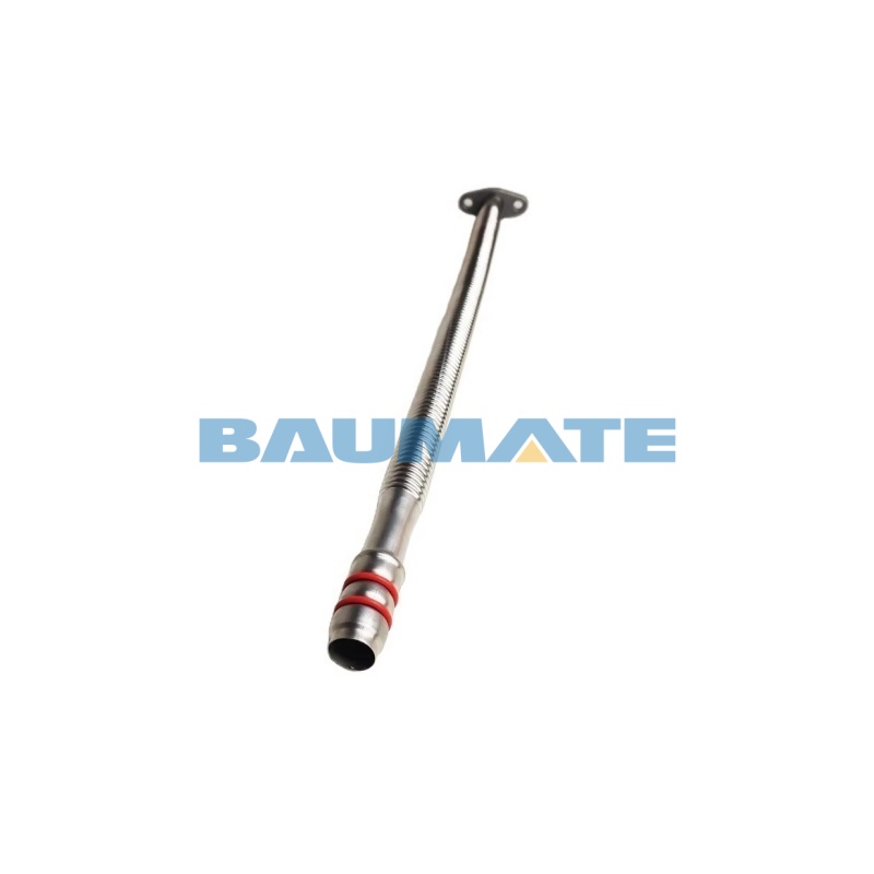 6742-01-3450 Connection Oil Drain SA6D114E Engine KOMATSU Motor Turbo Yağ Dönüş Borusu İş Makinası Yedek Parça