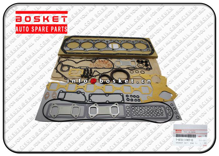 1-87810641-3 Takım Conta Motor 6BD1 ISUZU Engine Overhaul Gasket Set 1878106413 İş Makinası Yedek Parça
