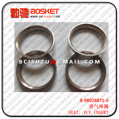 8972165110 Emme Supap Bagası Motor ISUZU 6HK1 Engine Seat Valve Insert 8-97216511-0 İş Makinası Yedek Parça