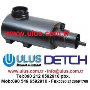6137-11-5210 Mufler KOMATSU Eksoz Kazanı İş Makinası Yedek Parça