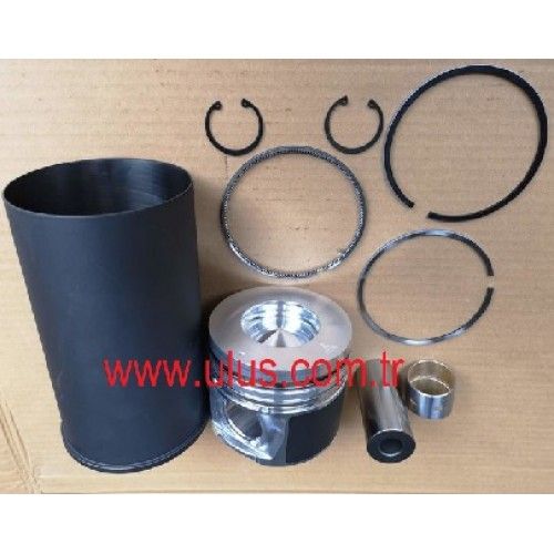 1-87813539-0 Piston + Segman + Gömlek Seti ISUZU 6HK1 Engine Liner Set 1878135390 İş Makinası Yedek Parça