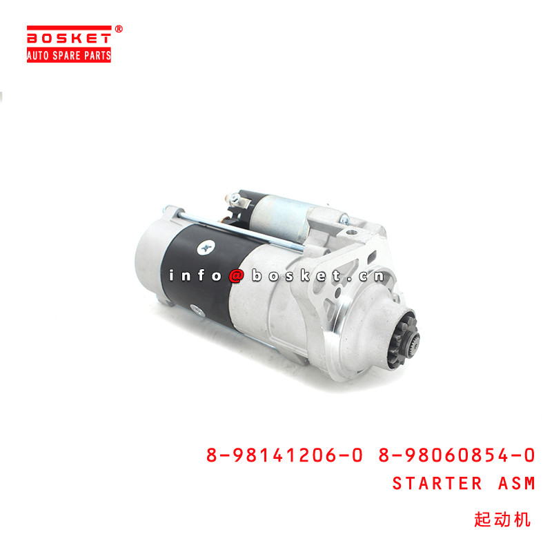 8980608540 Starter ISUZU 6HK1 Motor Marş Dinamosu 8-98060854-0, 898060-8540 İş Makinası Yedek Parça