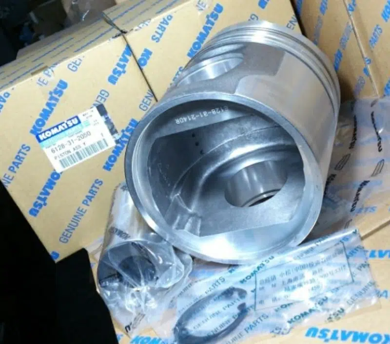 6128-31-2050 Piston KOMATSU S6D155-4 Motor Yedek Parçası, 6128-31-2050 Piston KOMATSU S6D155-4 Engine Parts İş Makinası Yedek Parça