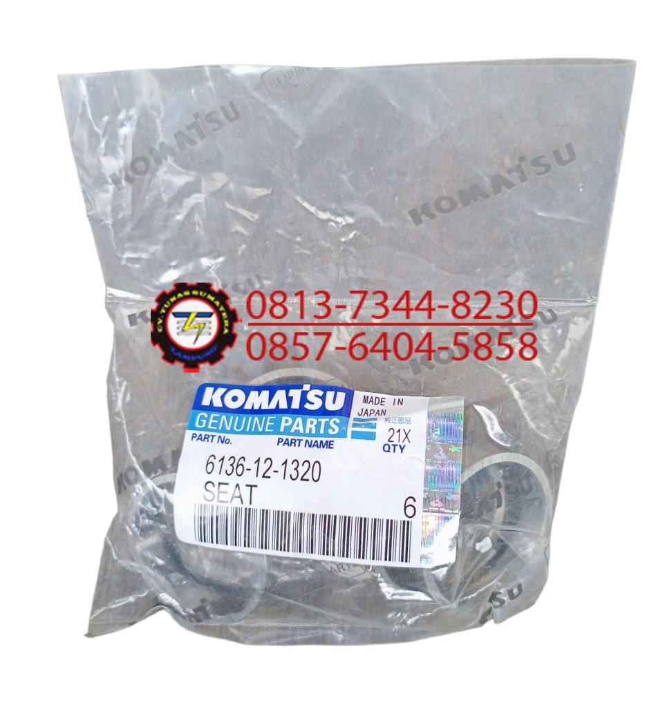 6136-19-1420 Seat Exhaust Valve 025mm Engine KOMATSU, 6136-19-1320 Eksoz Supap Bagası 025mm KOMATSU Motor İş Makinası Yedek Parça