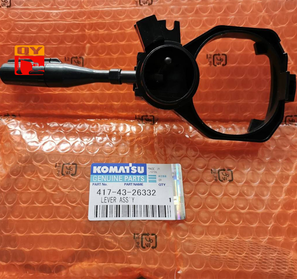 417-43-26332 Vites Kolu Şanzıman Kontrol KOMATSU Lever Assy Transmision Control  İş Makinası Yedek Parça