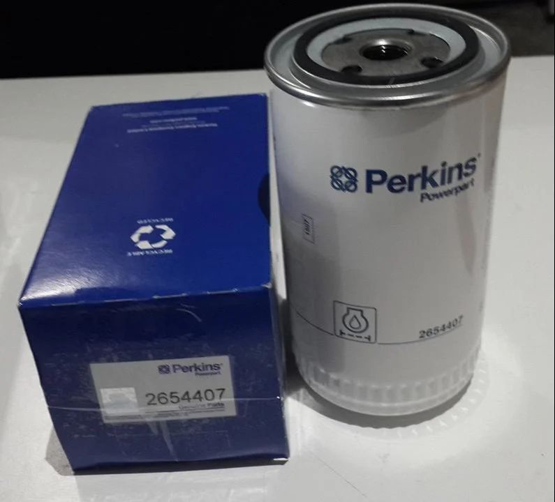 2654407 Yağ Filitresi Motor PERKINS Engine Oil Filter İş Makinası Yedek Parça
