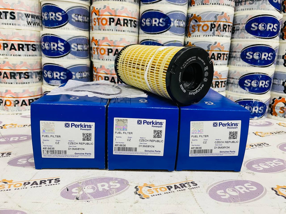 4816636 Mazot Filitresi Motor PERKINS Engine Element Fuel Filter İş Makinası Yedek Parça
