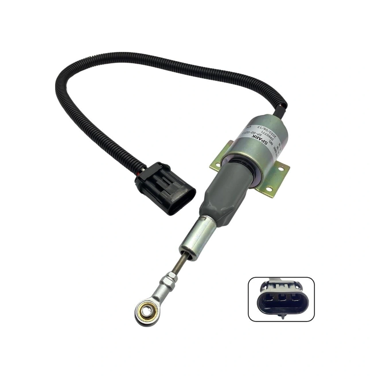 33710-93G10 Stop Selenoidi 24V MITSUBISHI Motor Stop Selenoidi İş Makinası Yedek Parça