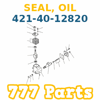 421-40-12820 Seal Steering Gear KOMATSU Keçe Direksyon Kutusu İş Makinası Yedek Parça
