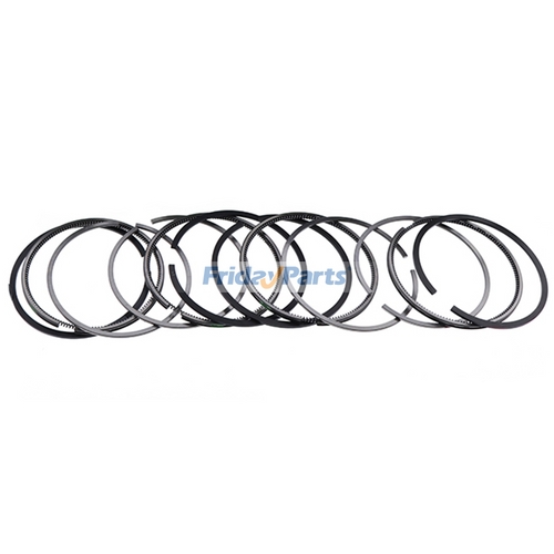 4945017 Piston Ring Set Std CUMMINS Engine B3.3 Motor Segmanı İş Makinası Yedek Parça
