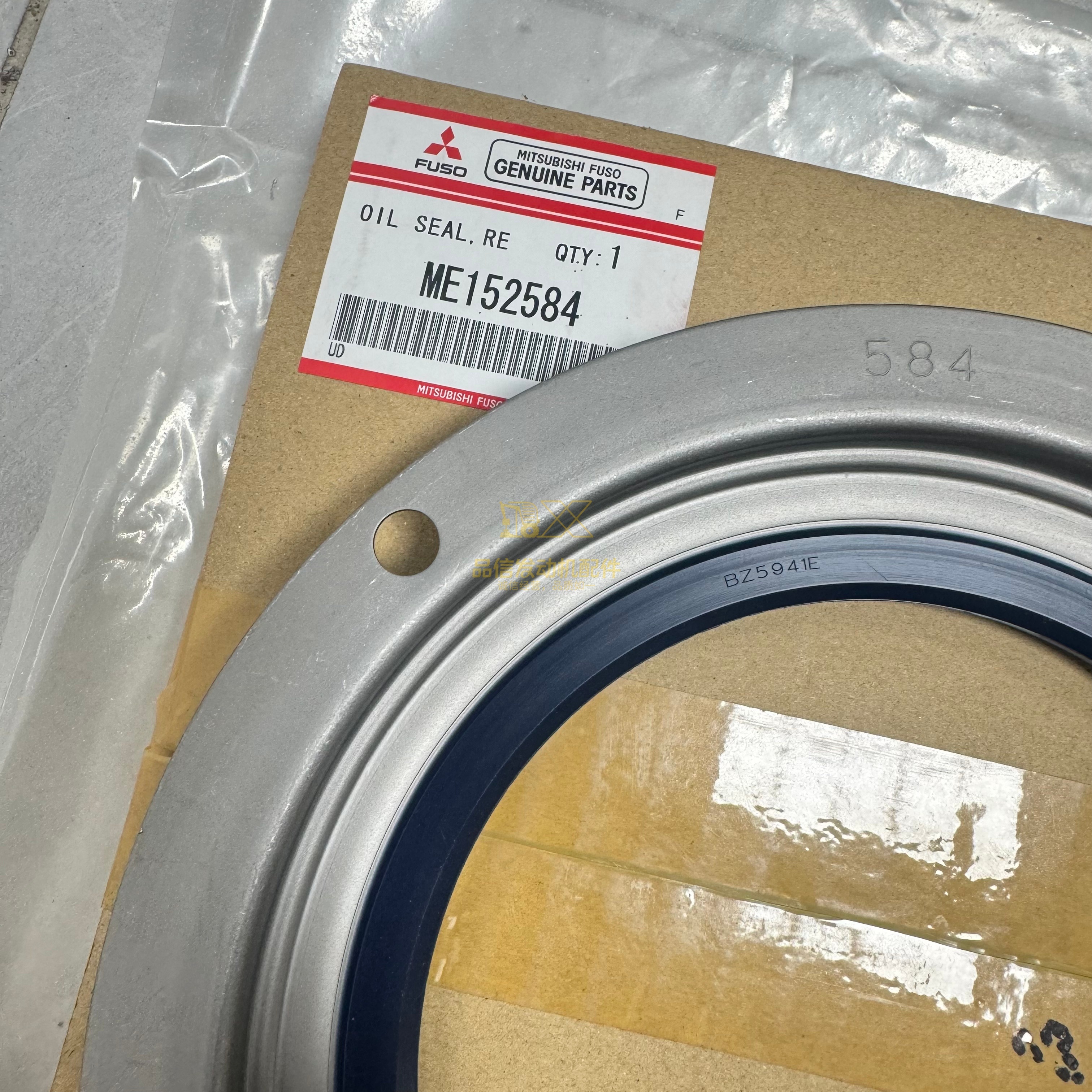 ME152584 Rear Crankshaft Seal MITSUBISHI Motor Arka Krank Keçesi NOK İş Makinası Yedek Parça