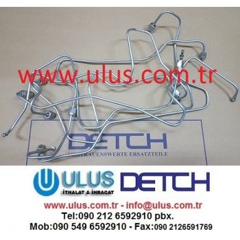 6221-71-5150 Tube Injection Engine SA6D108 KOMATSU Motor Enjektör Borusu İş Makinası Yedek Parça