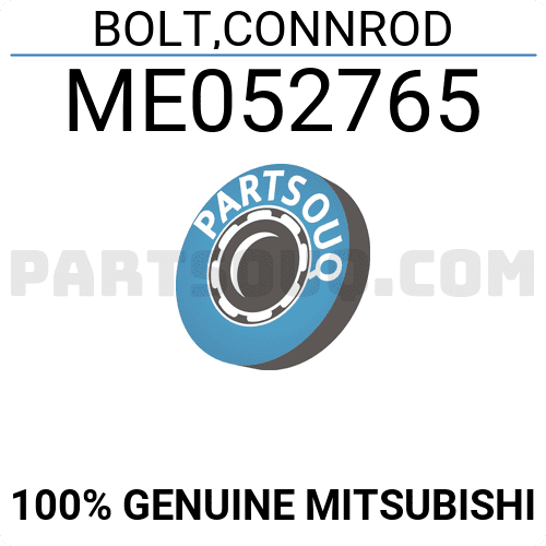 ME052765 Con Rod Bolt Engine 6D24 Mitsubishi Biyel Kol Civatası İş Makinası Yedek Parça