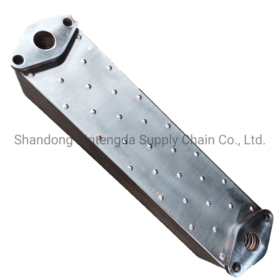 6151-61-2110 Yağ Soğutucu Radyatörü KOMATSU S6D125 Motor İş Makinası Yedek Parça